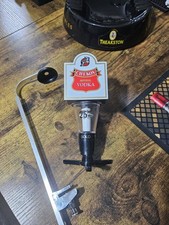 Chekov vodka wall mounted bar