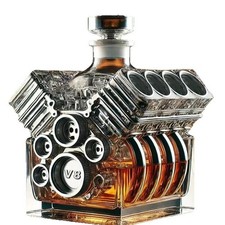 Car V8 Engine Shaped Whiskey