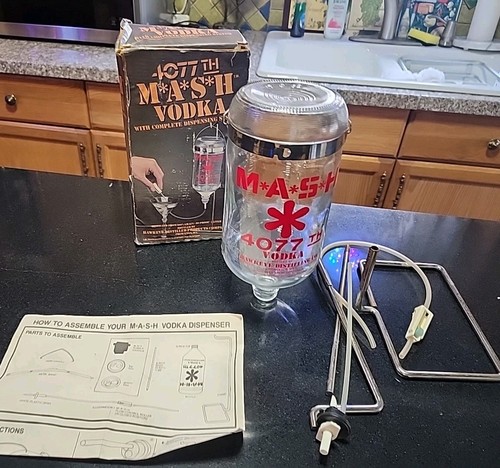 Vintage 4077th vodka dispenser - vodka,