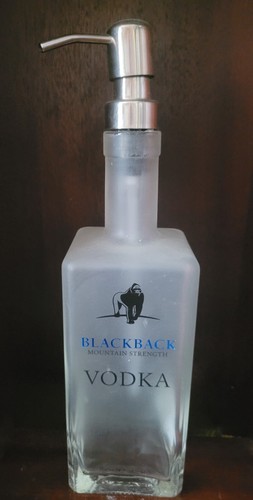 Upcycled blackback vodka - upcycled,