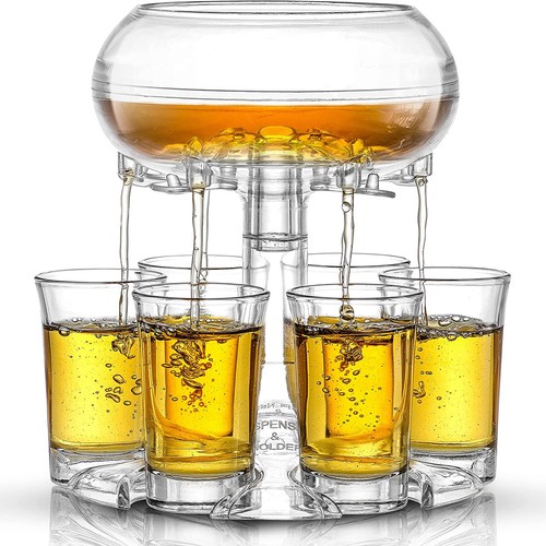 Shot glass liquor dispenser - liquor,